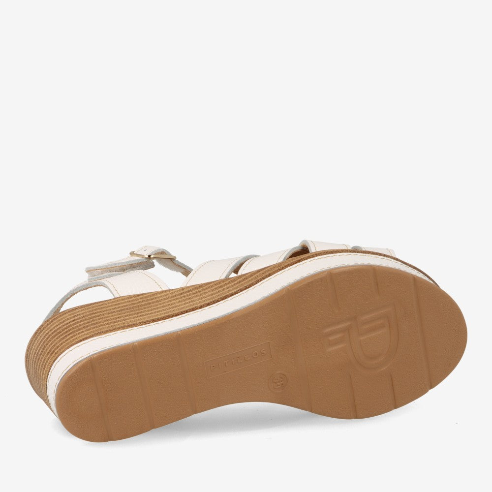 Sandalias cuña alta PITILLOS