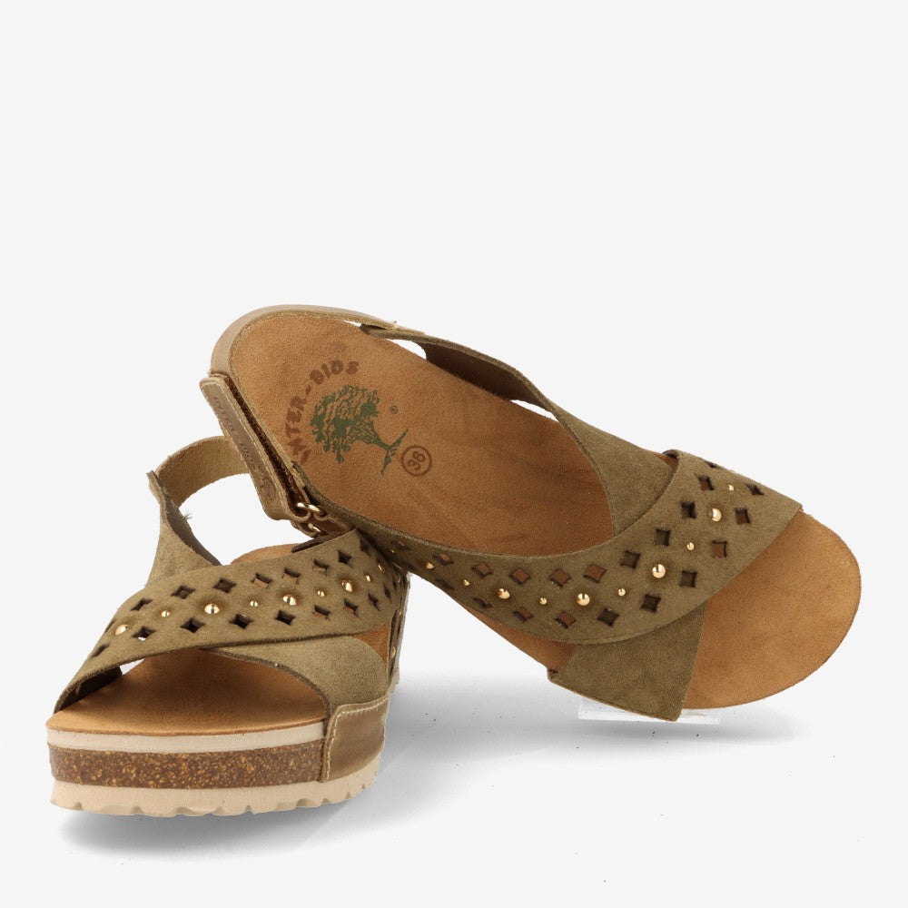 Sandalias cuña INTER-BIOS Mujer