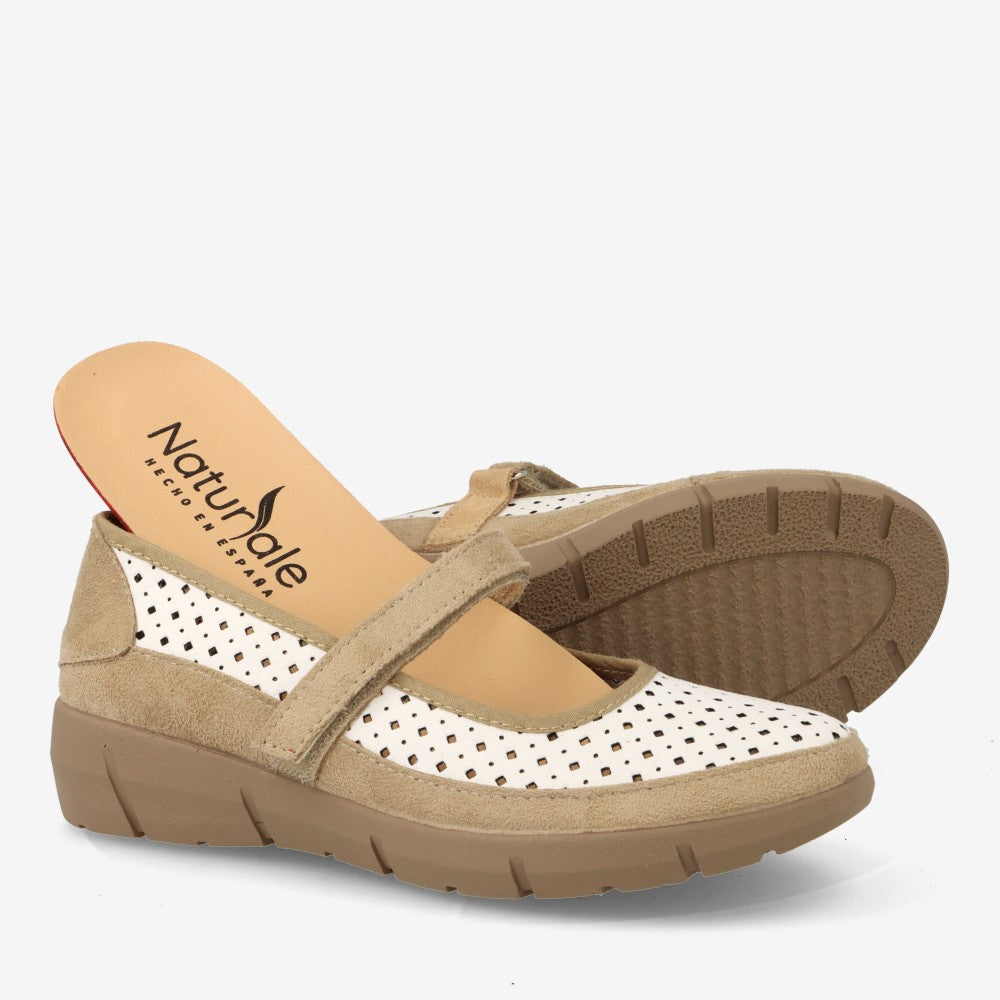 Merceditas flexibles NATURALE
