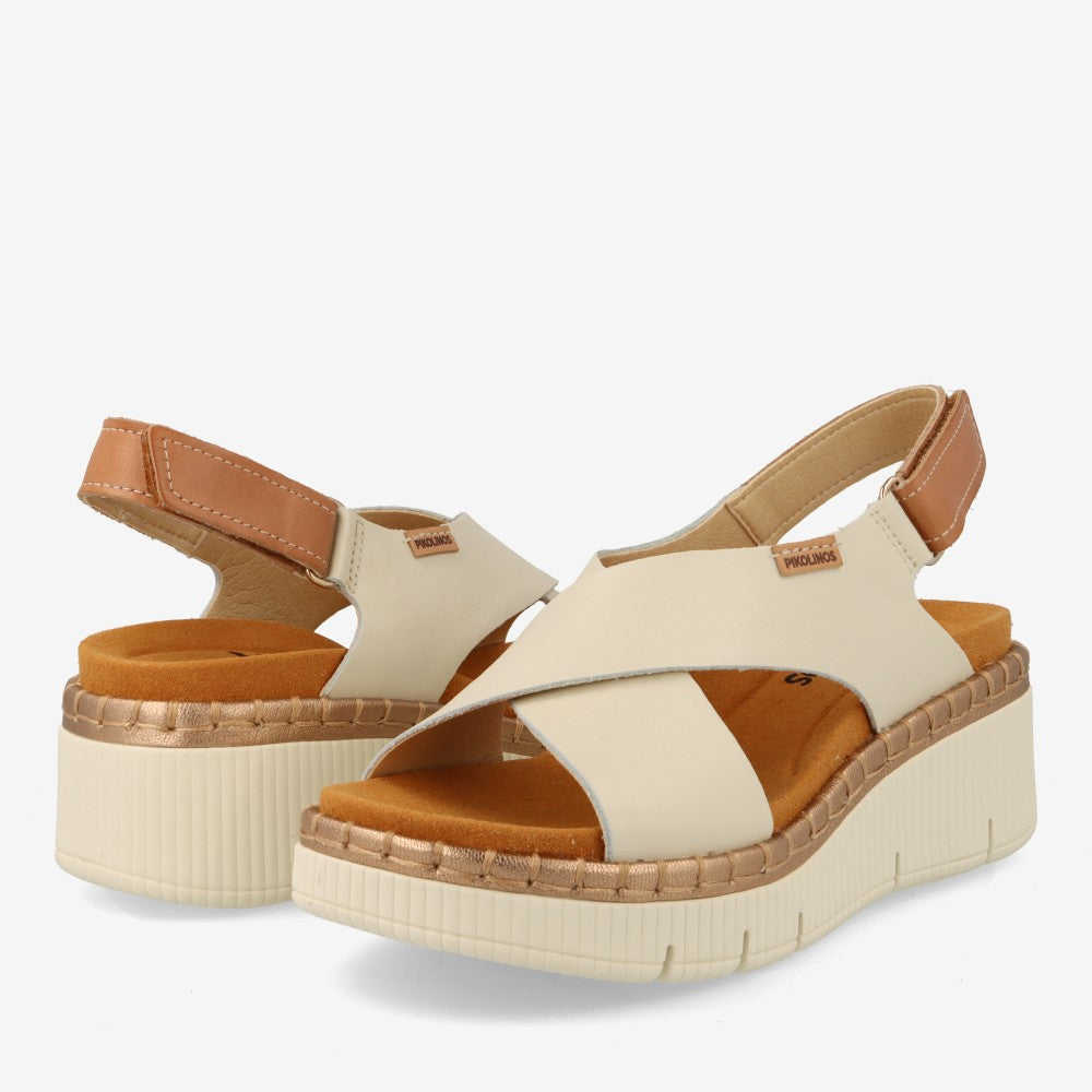 Sandalias cuña PIKOLINOS Mujer