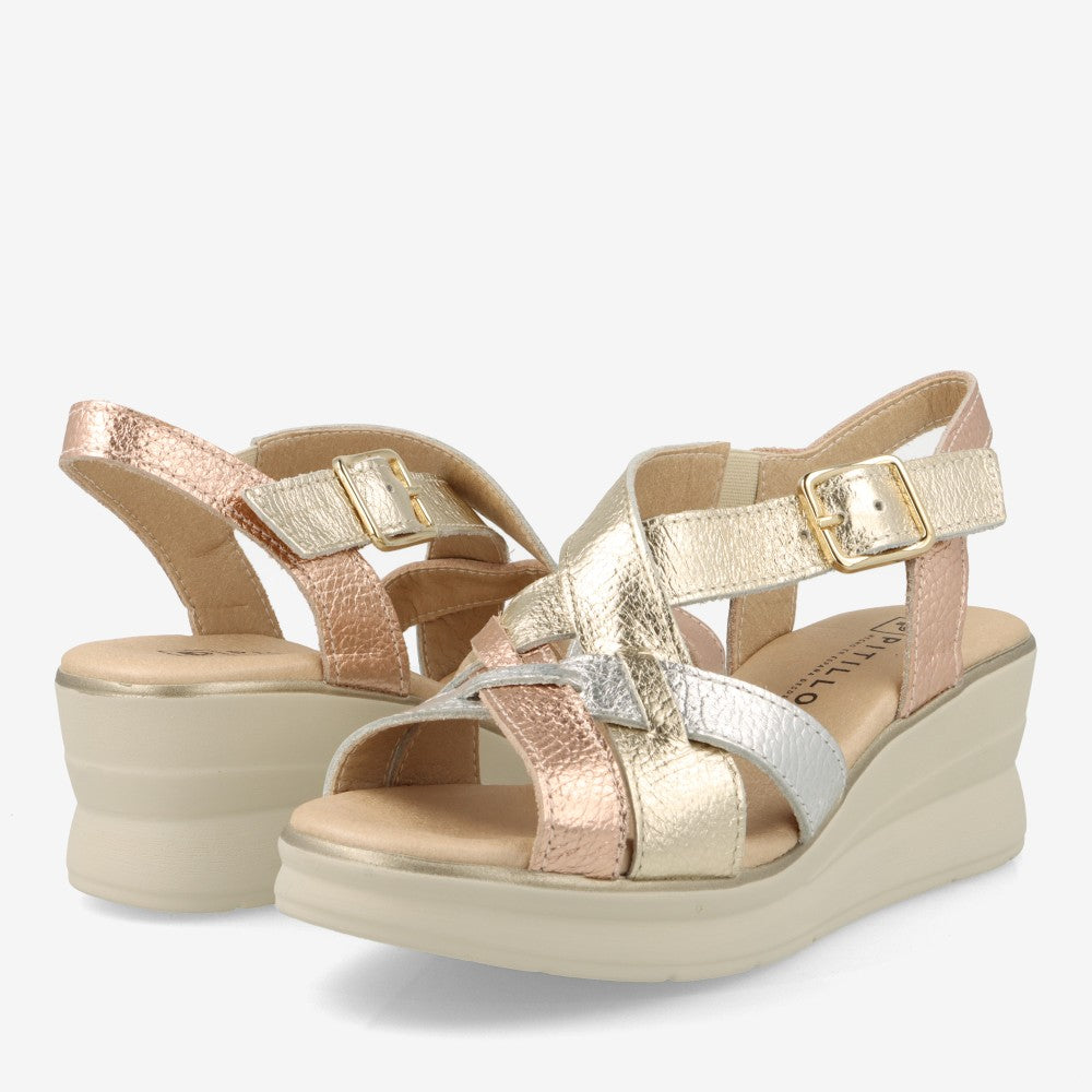 Sandalias cuña PITILLOS