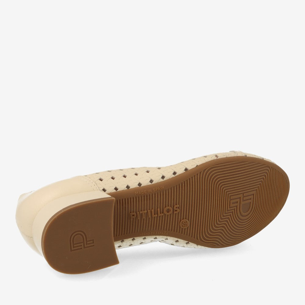 Zapatos tacón bajo PITILLOS