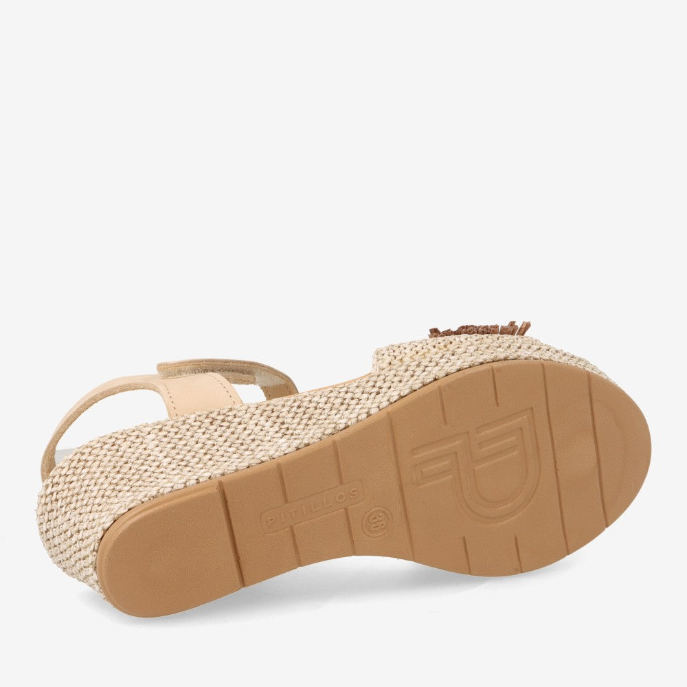 Sandalias rafia PITILLOS
