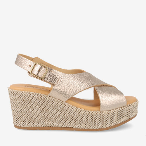 Sandalias cuña alta PITILLOS