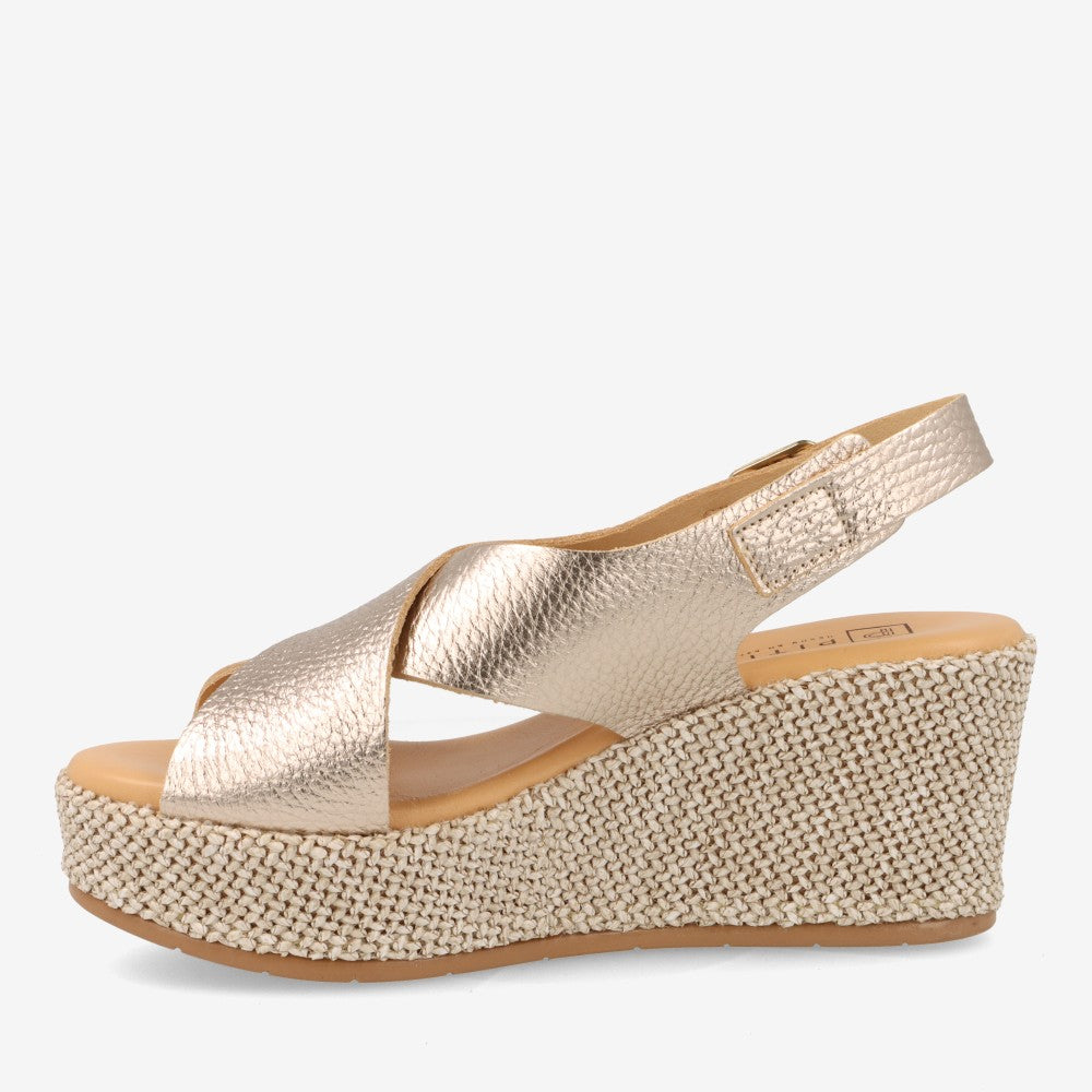 Sandalias cuña alta PITILLOS