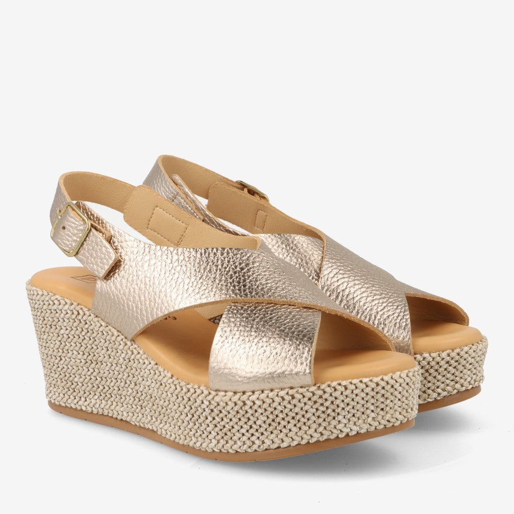 Sandalias cuña alta PITILLOS