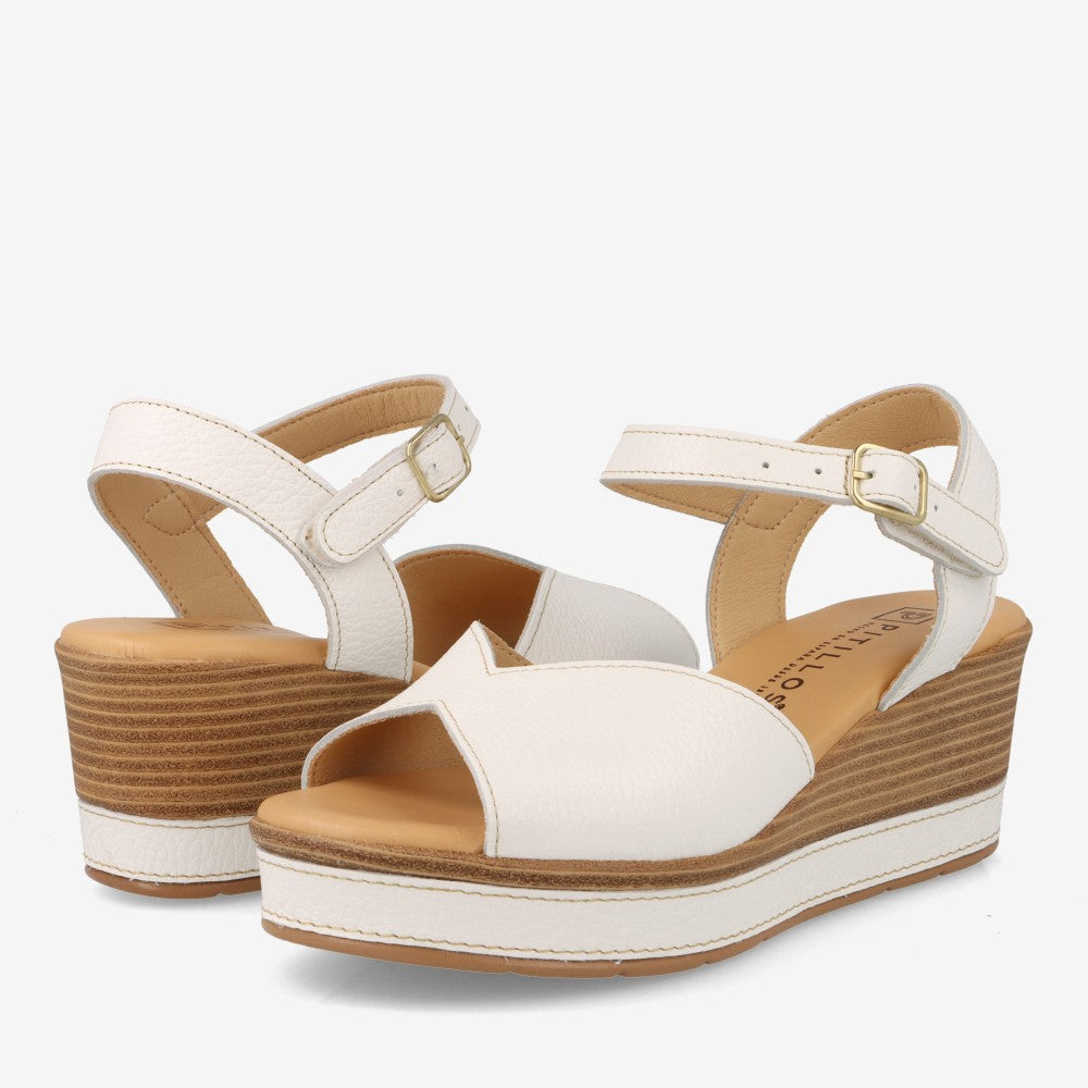Sandalias cuña alta PITILLOS