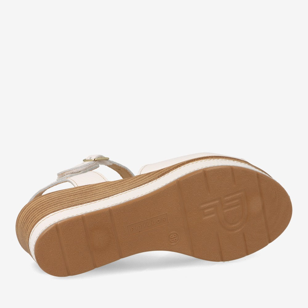 Sandalias cuña alta PITILLOS