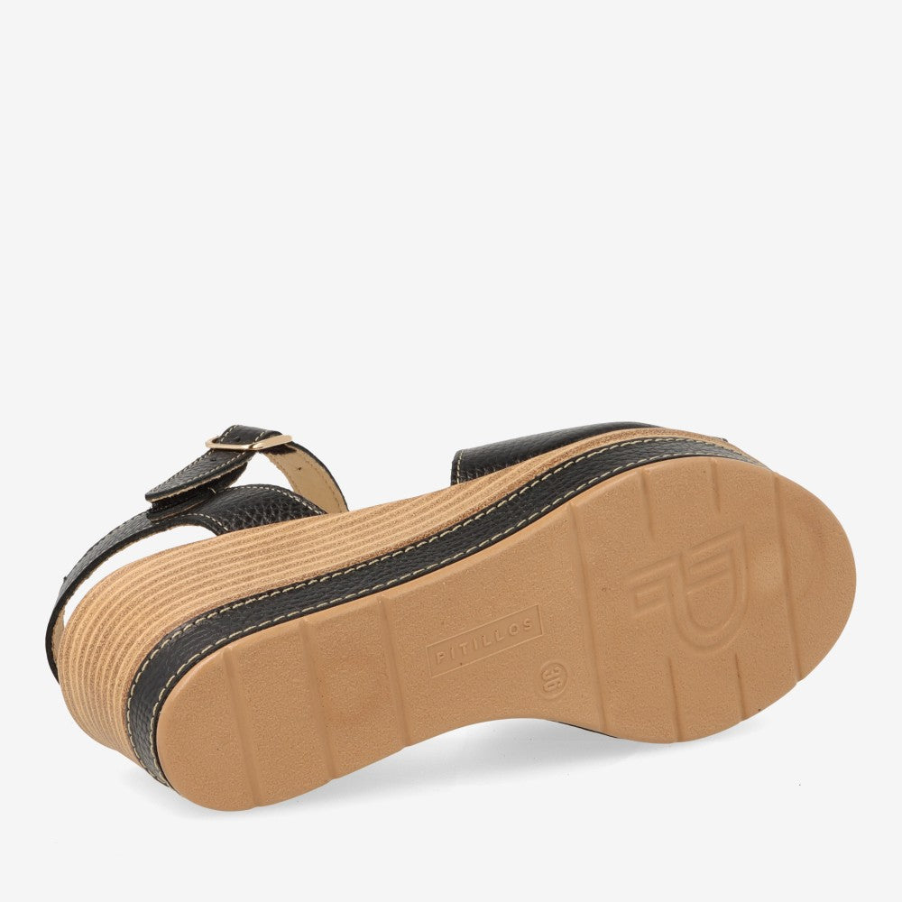 Sandalias cuña alta PITILLOS