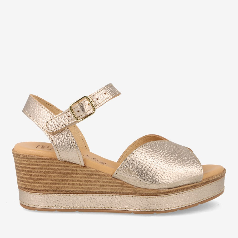 Sandalias cuña alta PITILLOS