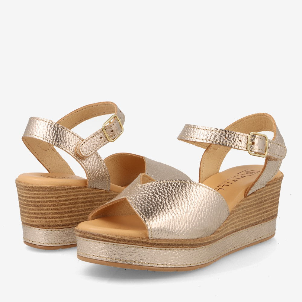 Sandalias cuña alta PITILLOS