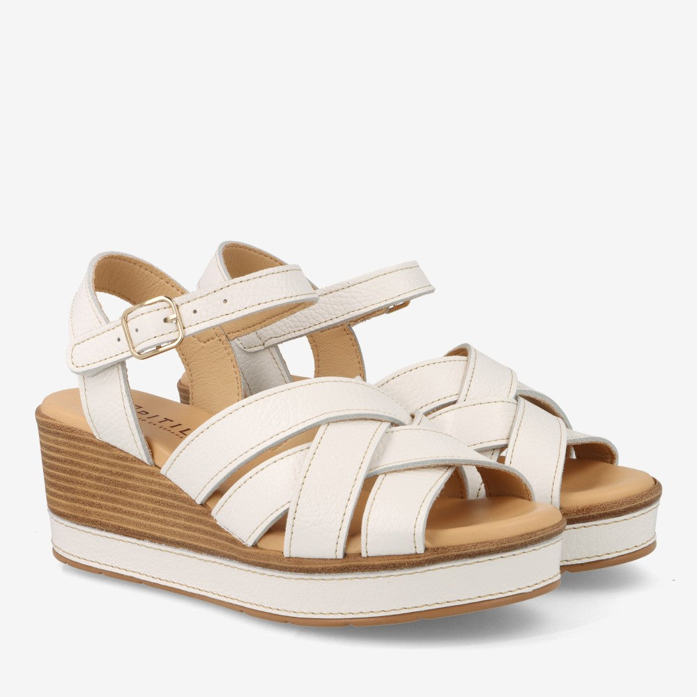 Sandalias cuña alta PITILLOS