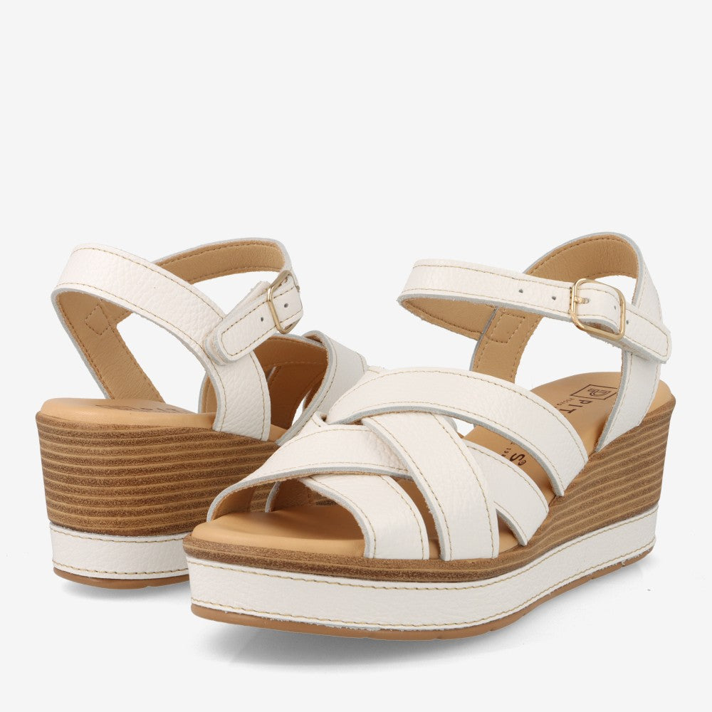 Sandalias cuña alta PITILLOS