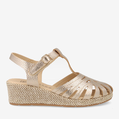 Sandalias cuña media PITILLOS