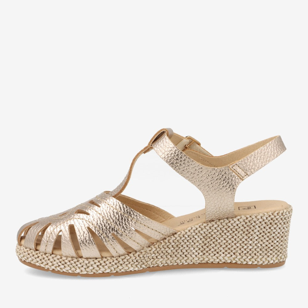 Sandalias cuña media PITILLOS