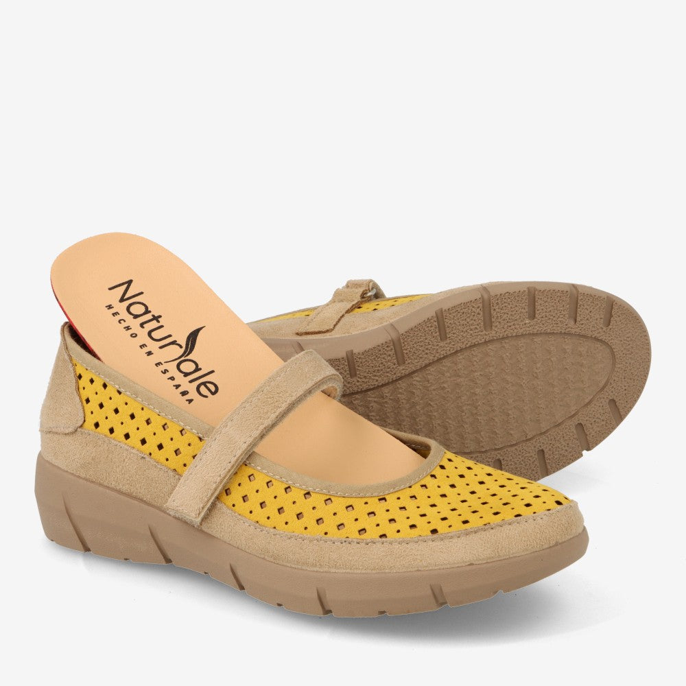 Merceditas flexibles NATURALE