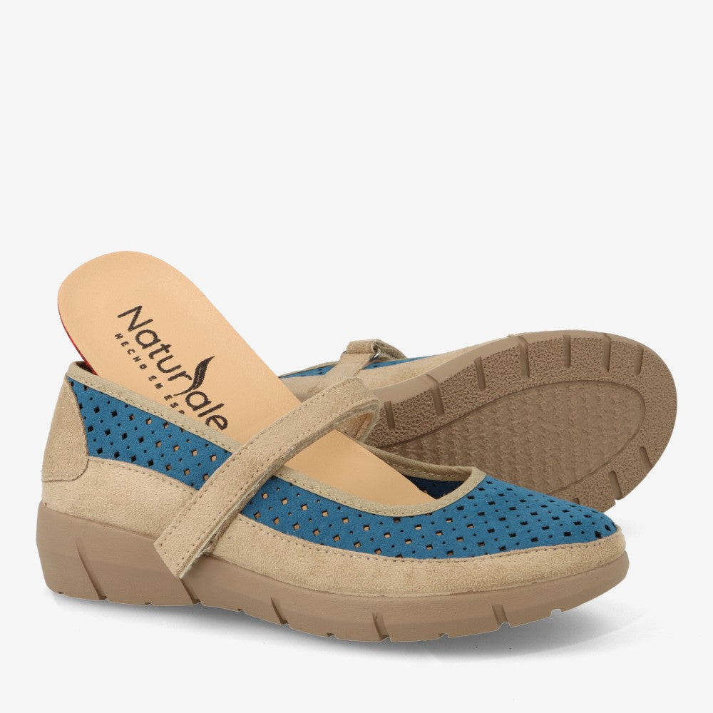 Merceditas flexibles NATURALE