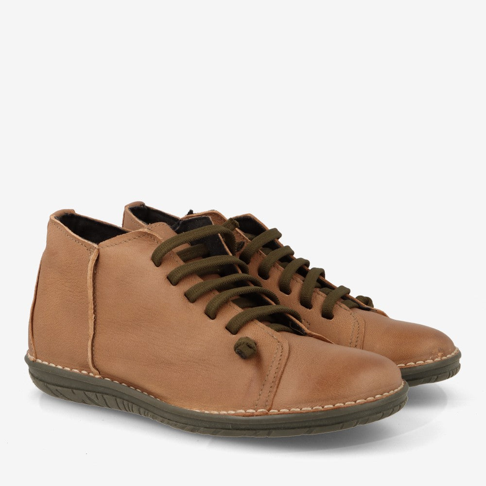 Botines para mujer ATXA color beige