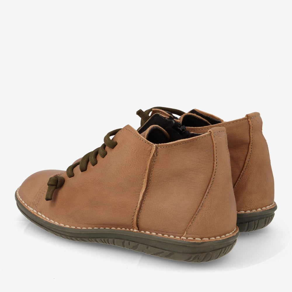 Botines para mujer ATXA color beige