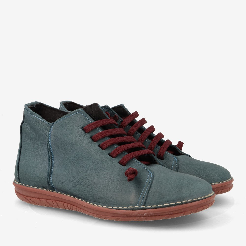Botines para mujer ATXA color azul