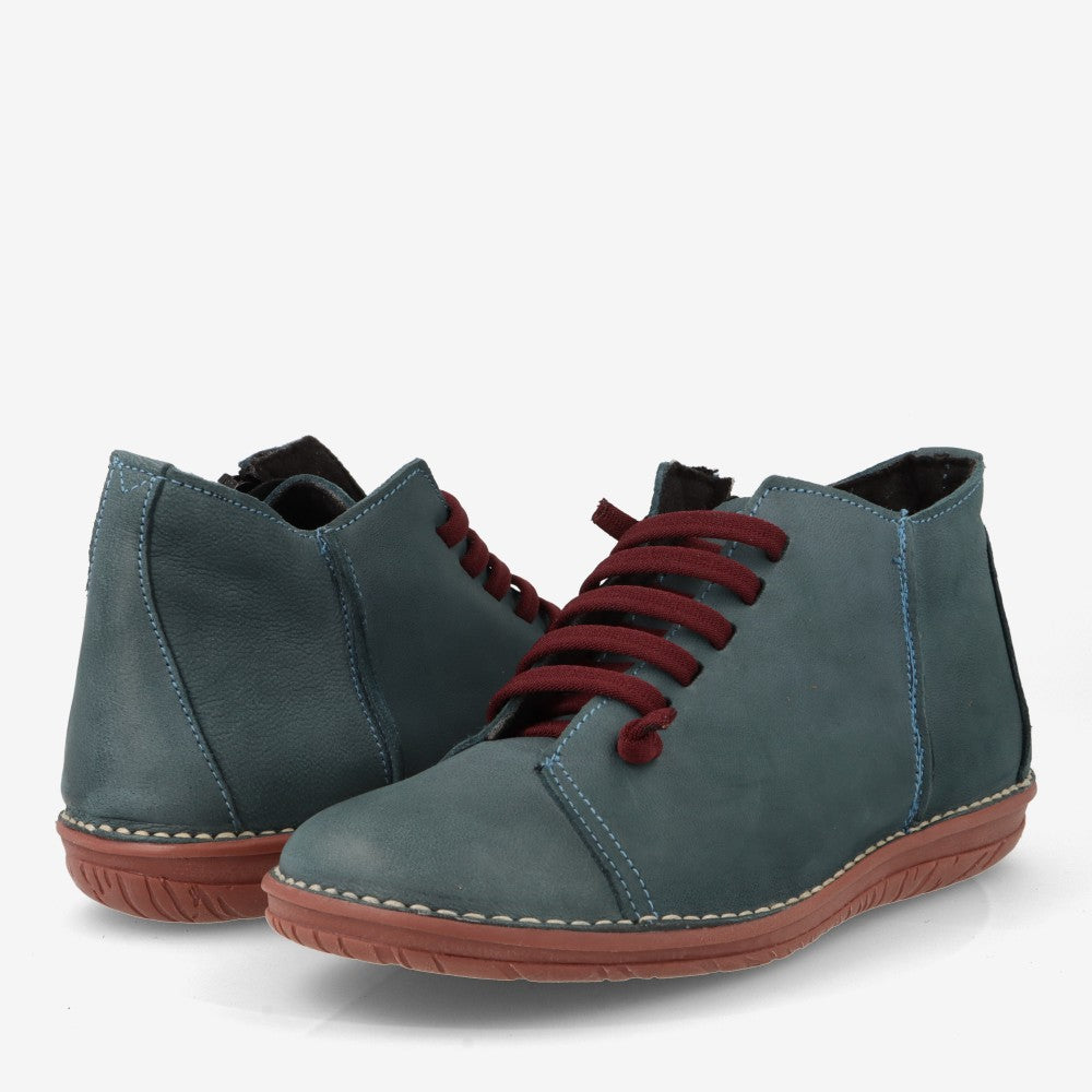 Botines para mujer ATXA color azul