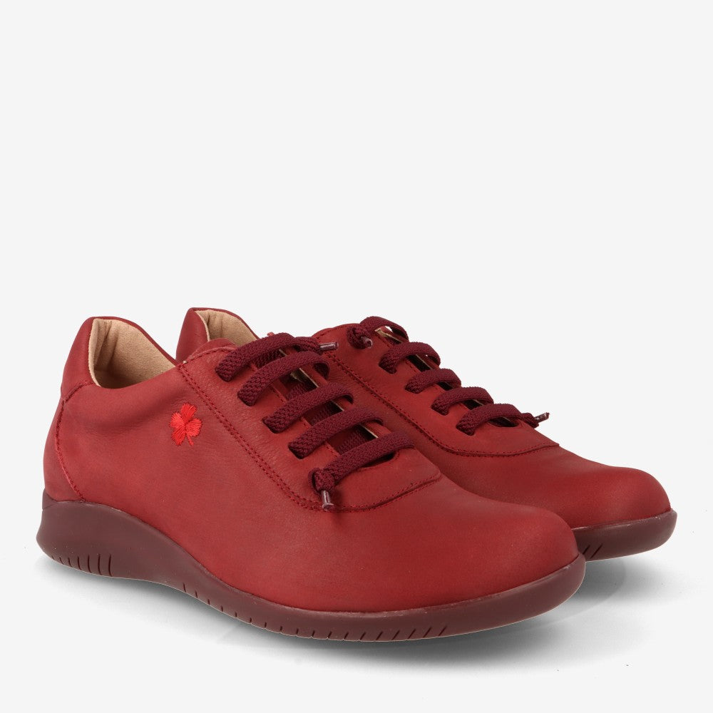 Zapatos respetuosos para mujer NATURFOOT by PIESANTO 265991 Cereza
