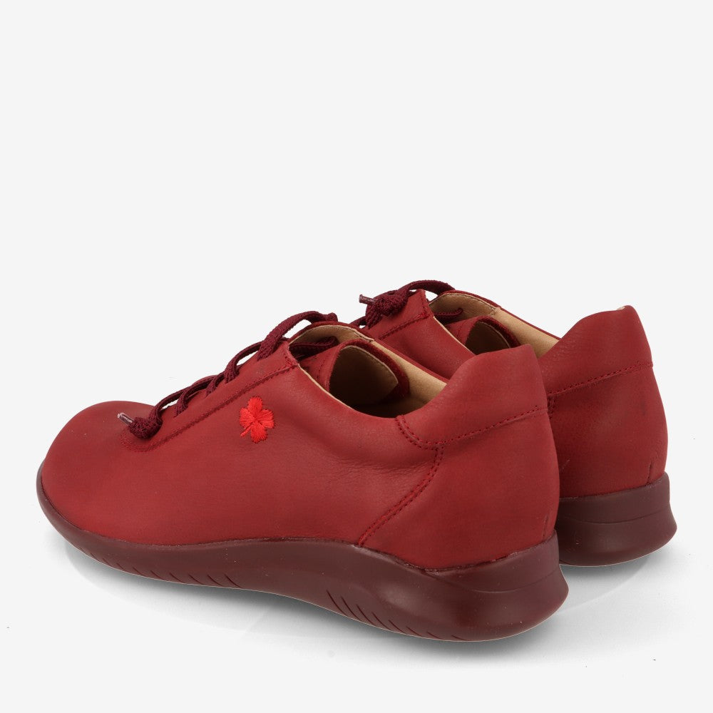 Zapatos respetuosos para mujer NATURFOOT by PIESANTO 265991 Cereza