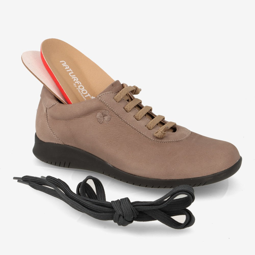 Zapatos respetuosos mujer NATURFOOT by PIESANTO 265991 Gris