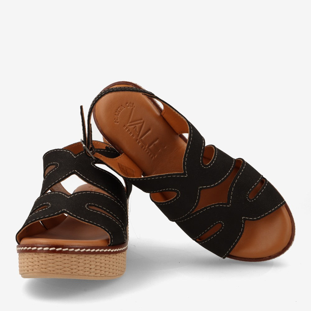 Sandalias cuña VALE IN Mujer