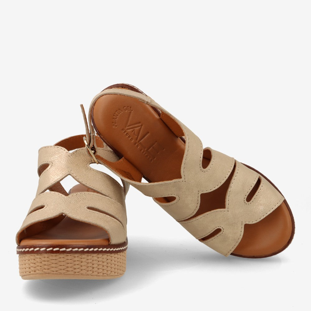 Sandalias cuña VALE IN Mujer