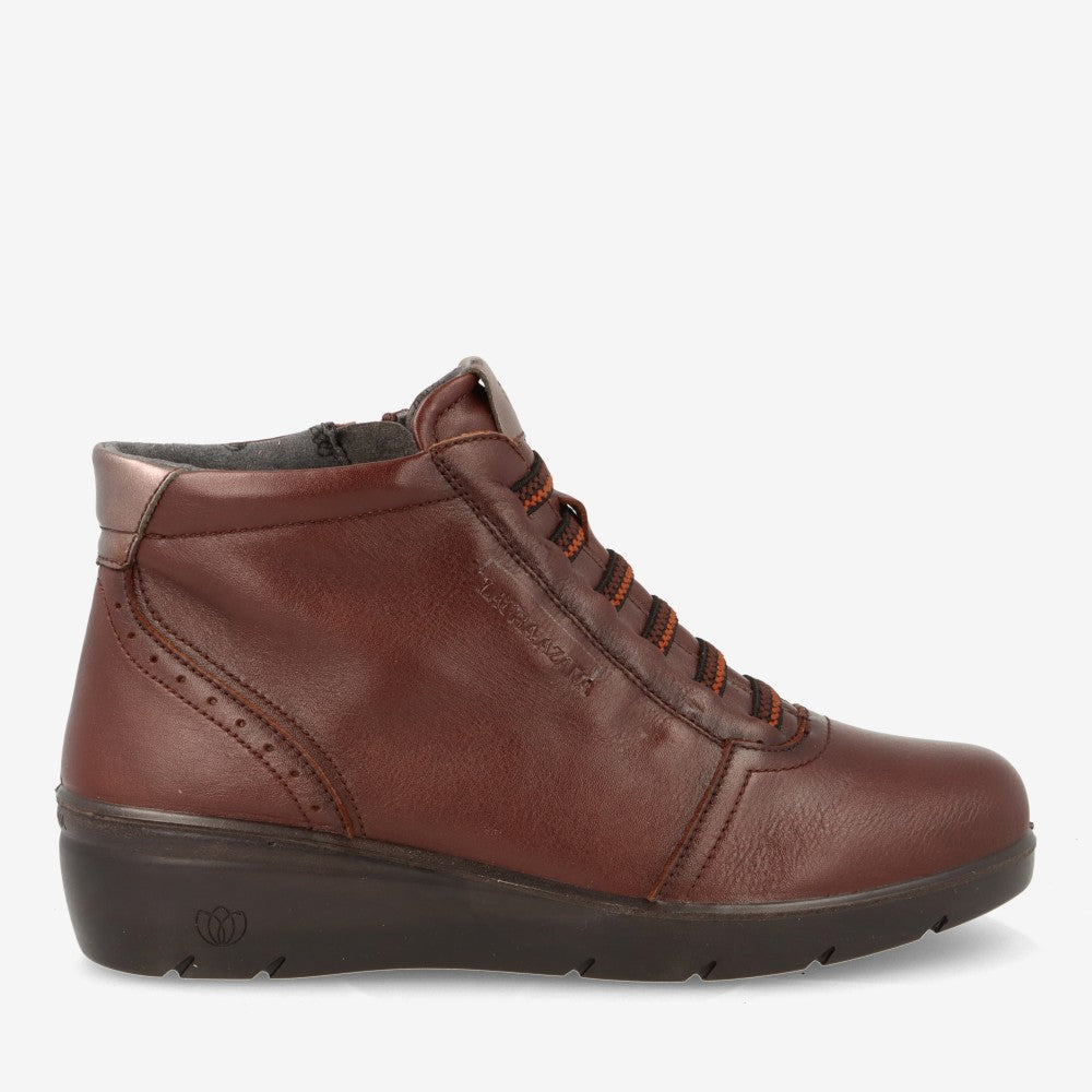 Botines mujer LAURA AZAÑA 26847 Coñac