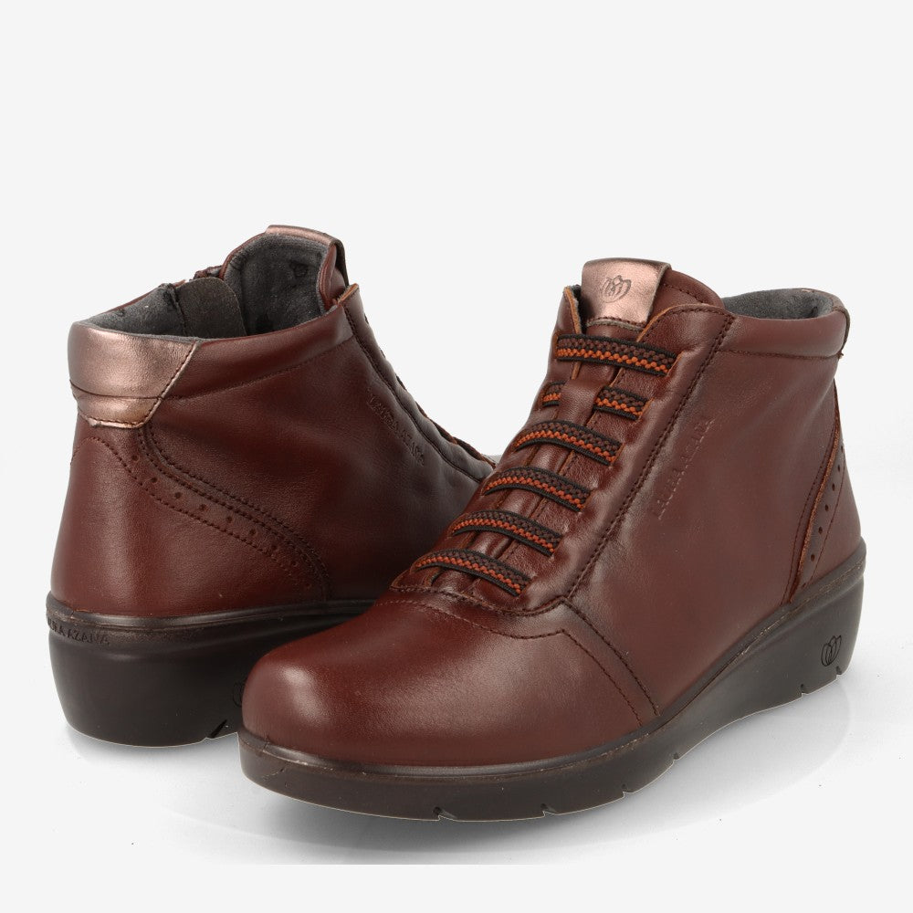 Botines mujer LAURA AZAÑA 26847 Coñac