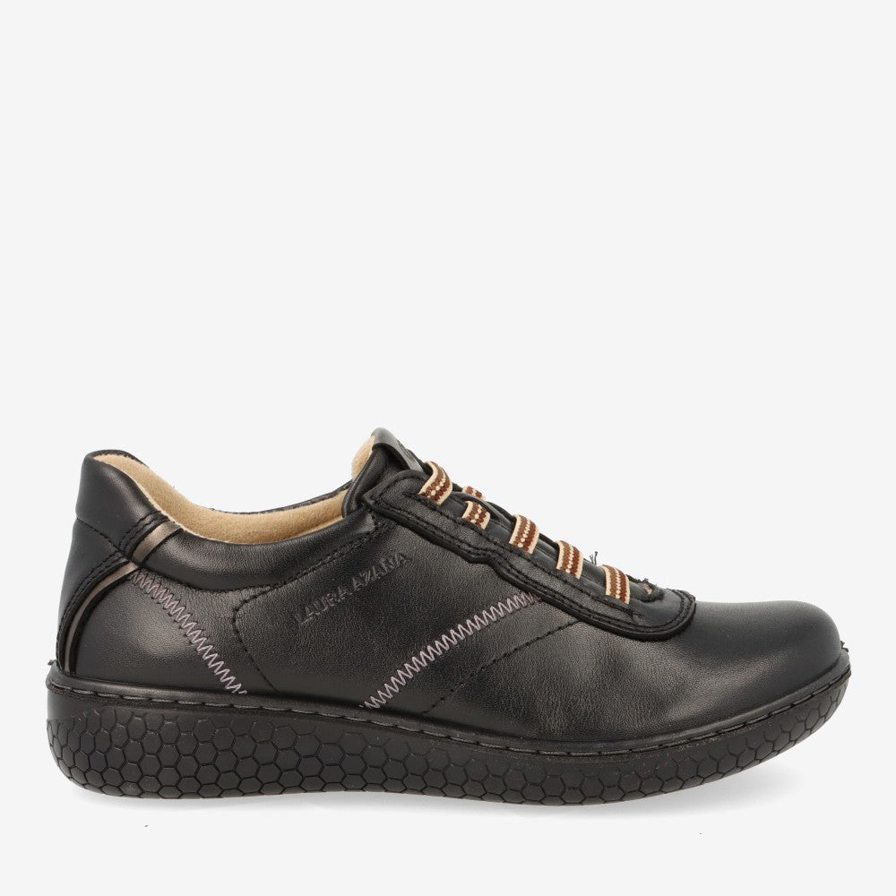 Zapato sport LAURA AZAÑA mujer 28114 negro