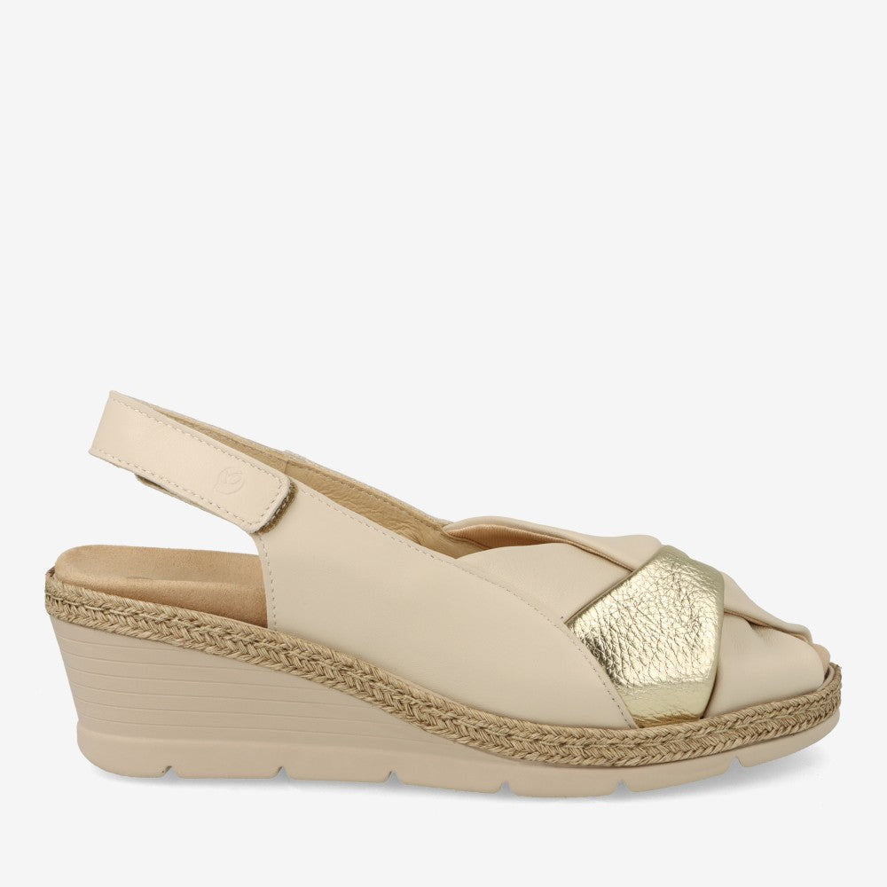 Sandalias cuña mujer SUAVE