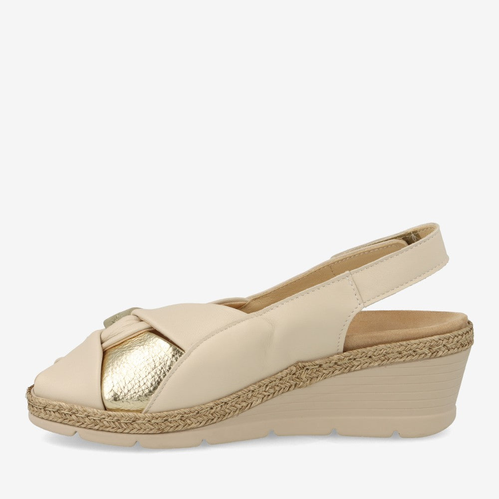 Sandalias cuña mujer SUAVE