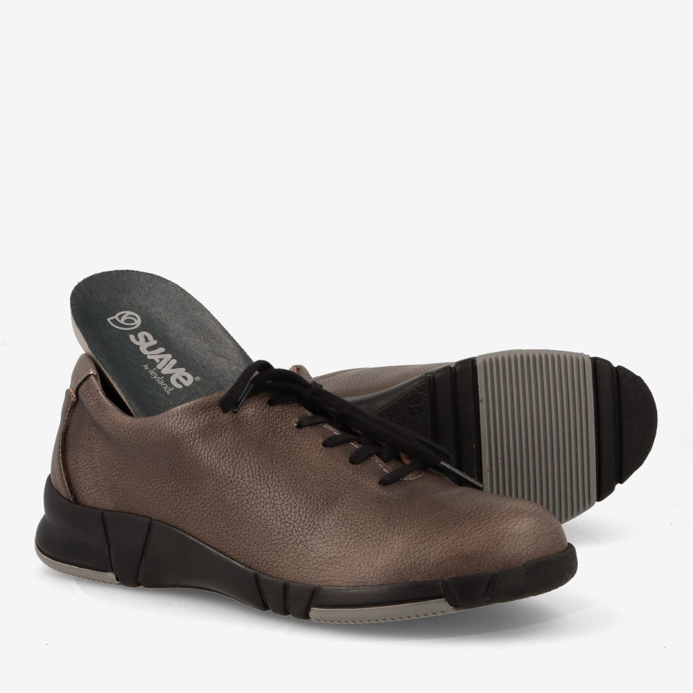 Zapatos cordón mujer SUAVE 3204 Gris