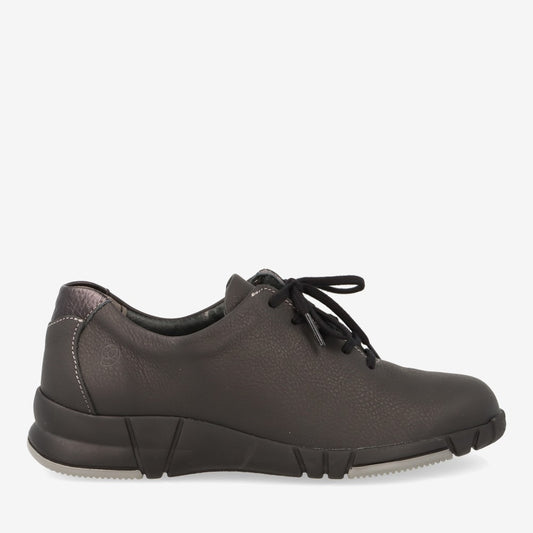 Zapatos cordones mujer SUAVE 3204 Negro