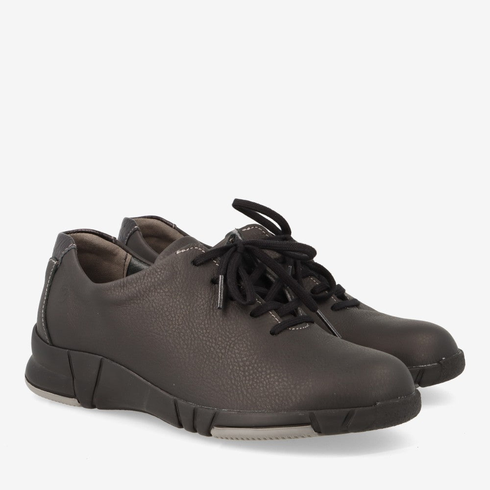 Zapatos cordones mujer SUAVE 3204 Negro