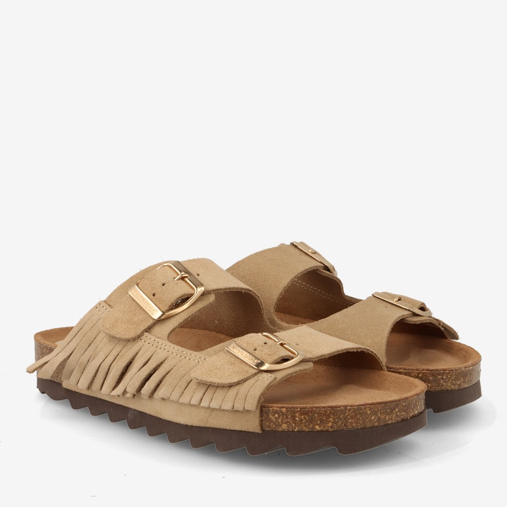 Sandalias flecos INTER-BIOS Mujer
