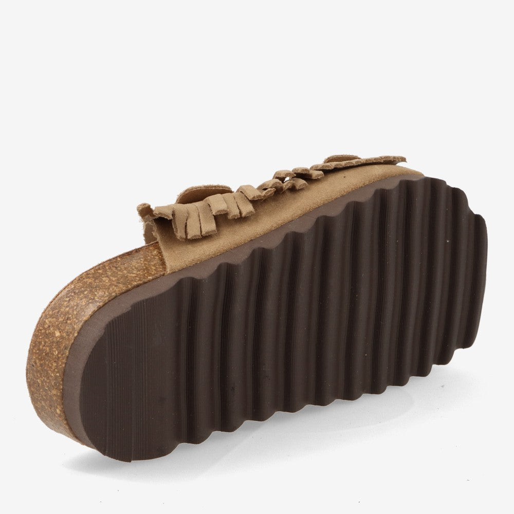 Sandalias flecos INTER-BIOS Mujer