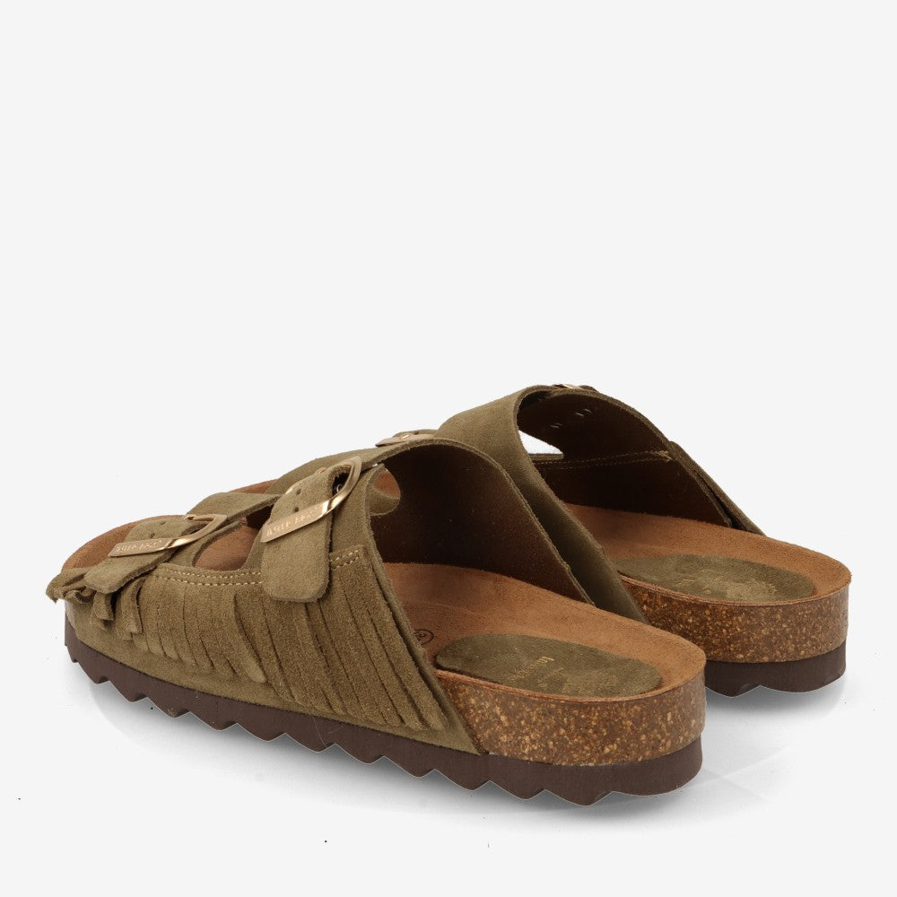Sandalias flecos INTER-BIOS Mujer