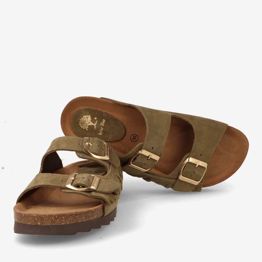 Sandalias flecos INTER-BIOS Mujer