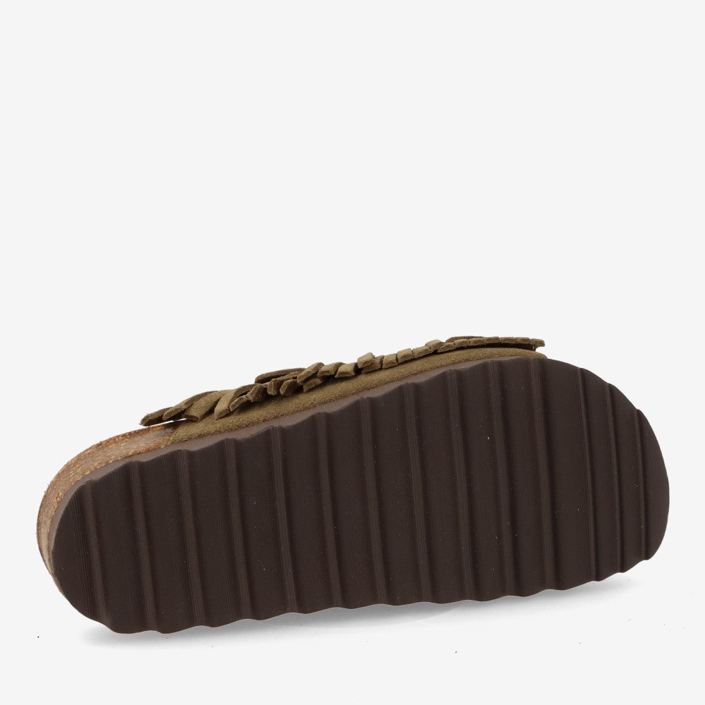 Sandalias flecos INTER-BIOS Mujer