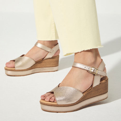 Sandalias cuña alta PITILLOS