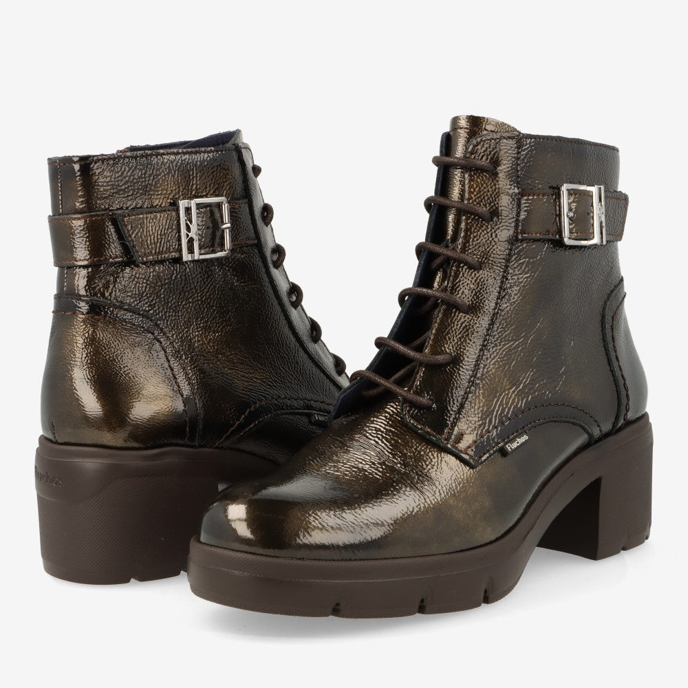 Botines confort FLUCHOS F2107 Oliva