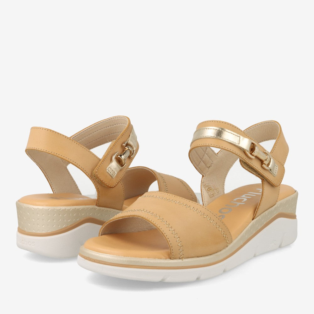 Sandalias cuña mujer FLUCHOS