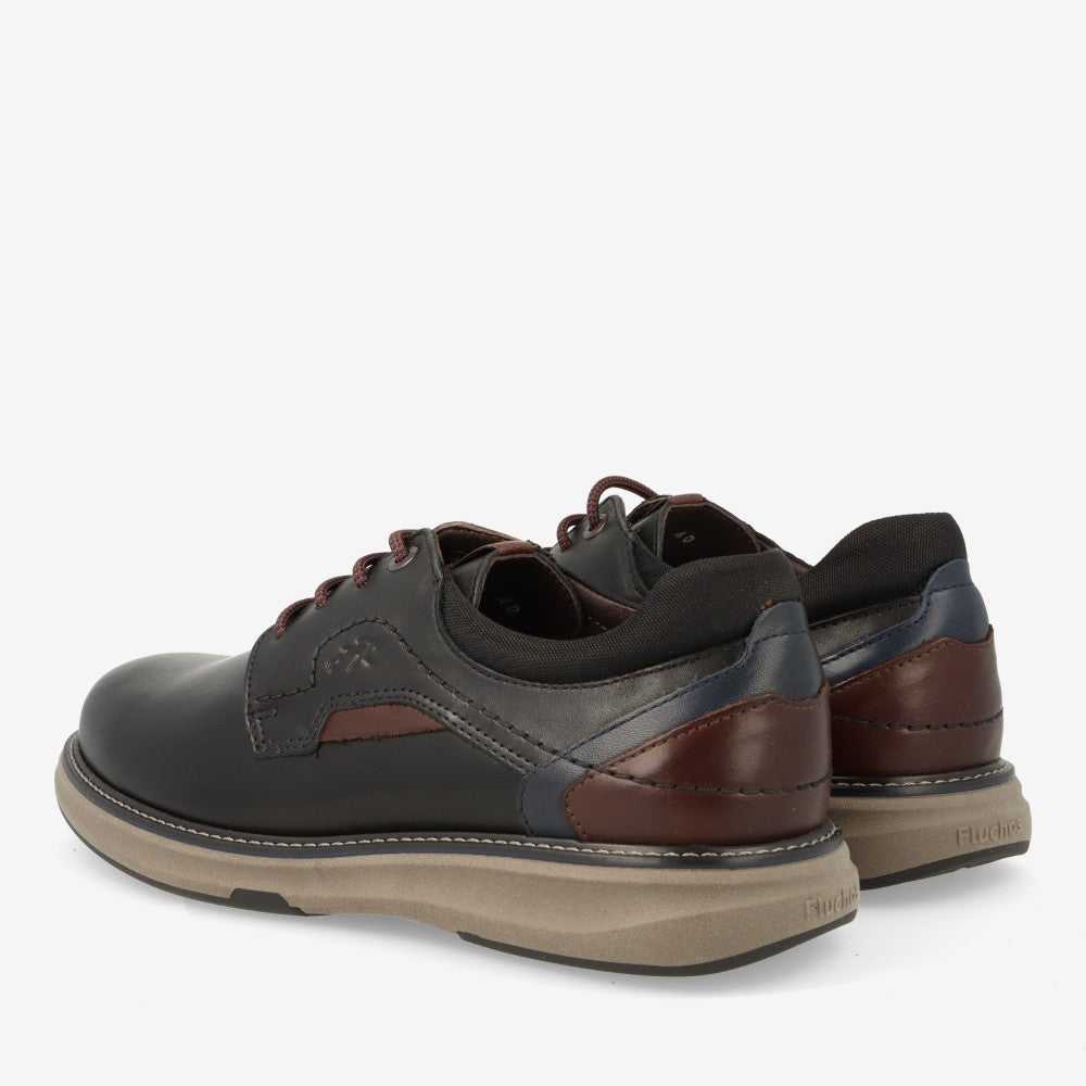 Zapatos FLUCHOS hombre F2507 negro