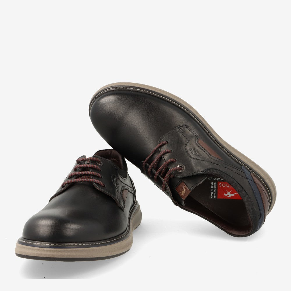 Zapatos FLUCHOS hombre F2507 negro
