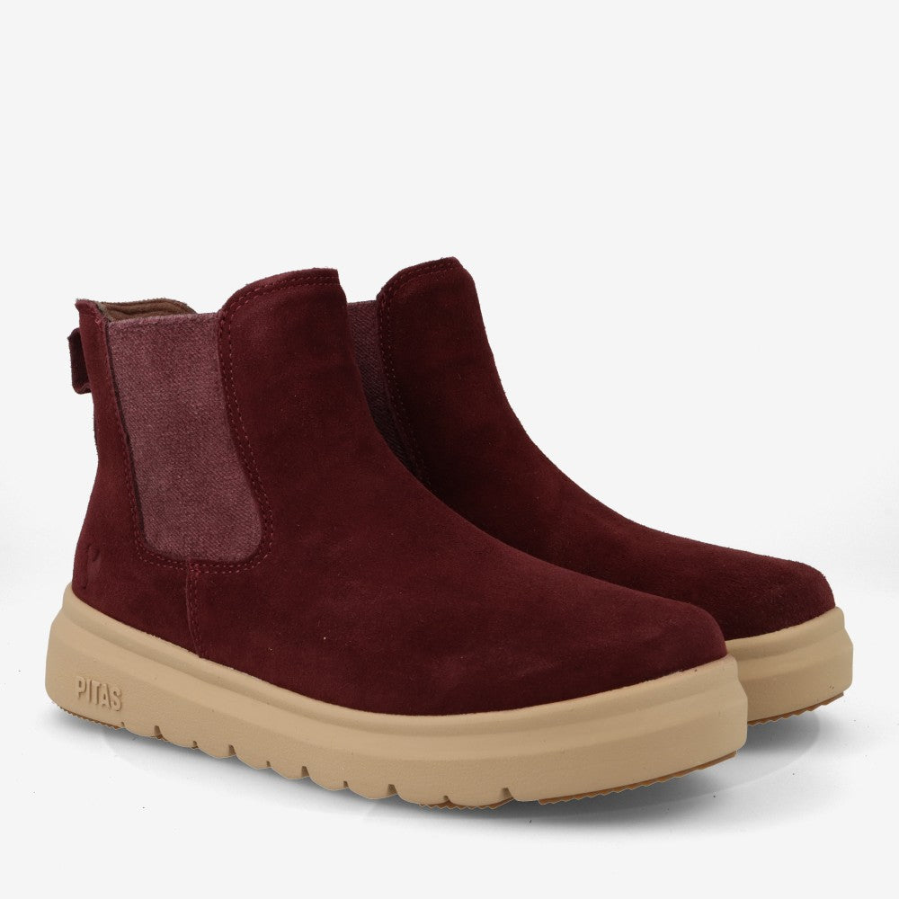 Botas PITAS Mujer NANTES Burdeos