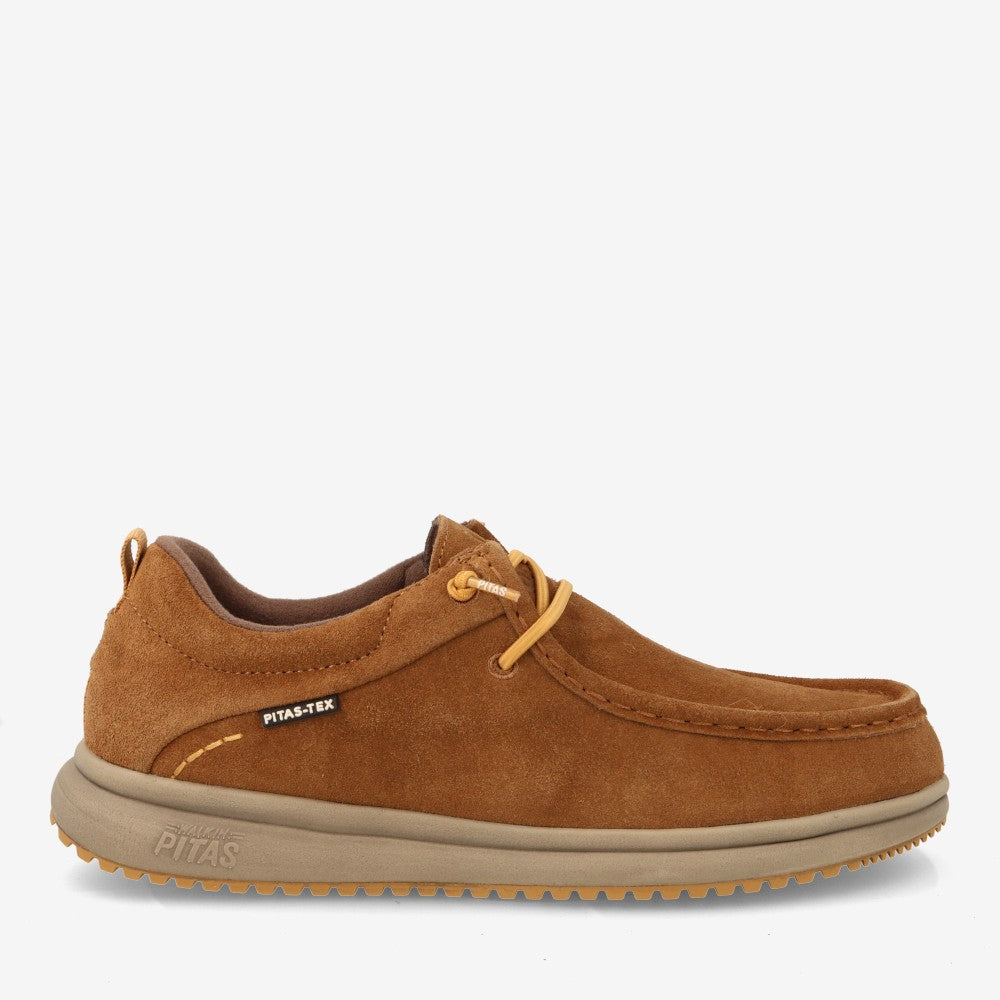Zapato Wallabee PITAS hombre OSAKA Camel
